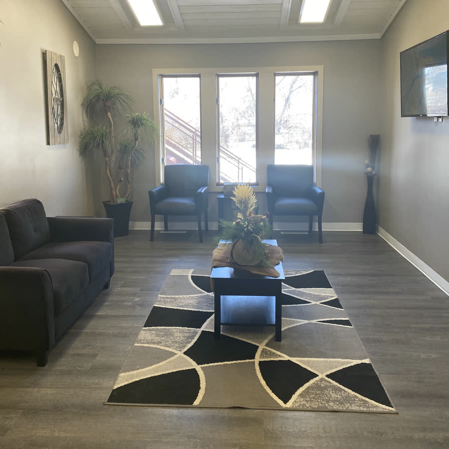 The entrance hall at Goose Creek Dental Clinic.