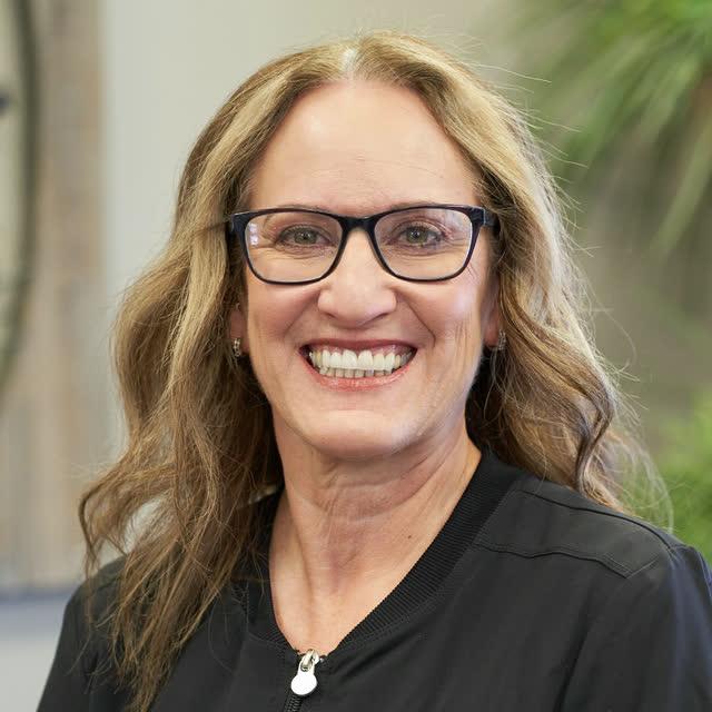 Lorie Cahoy, registered dental hygienist at Goose Creek Dental Clinic.